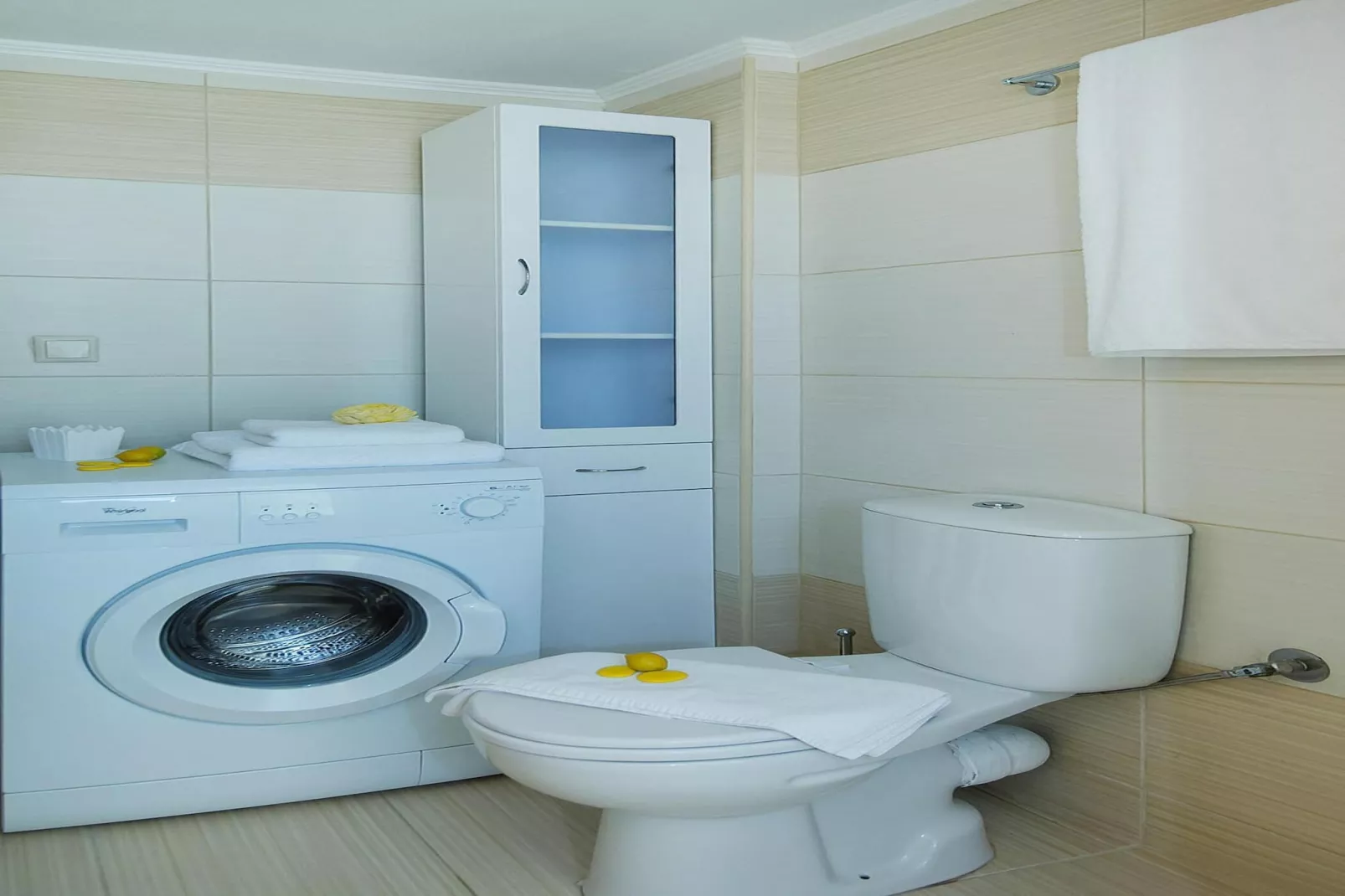 Holiday home, Panormo-Villa Ortansia or Peonia-Salle de bain