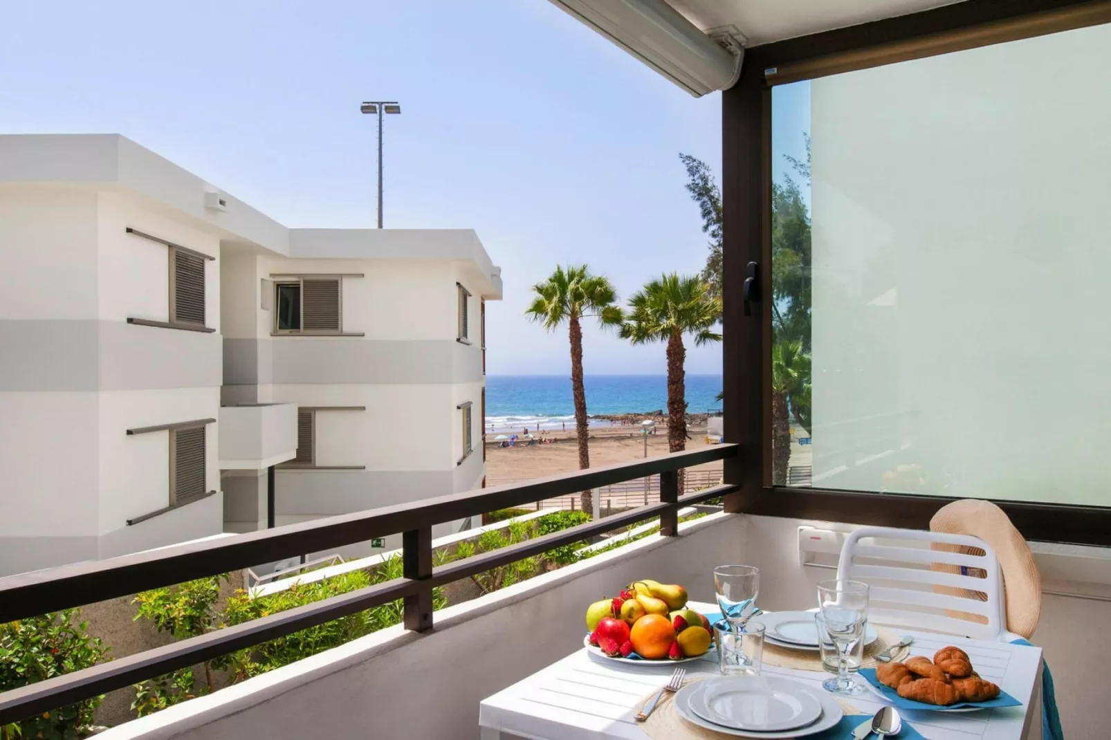 Apartamento de Playa Siesta 21 San Augustin - 2 Pax-Terrace balcony