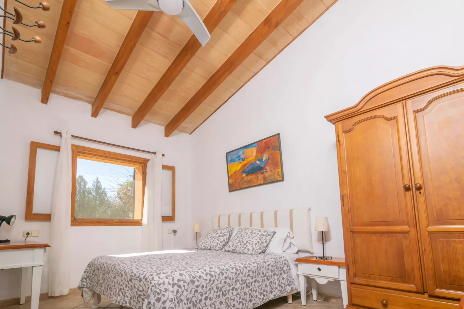 Can Rafalino-Schlafzimmer