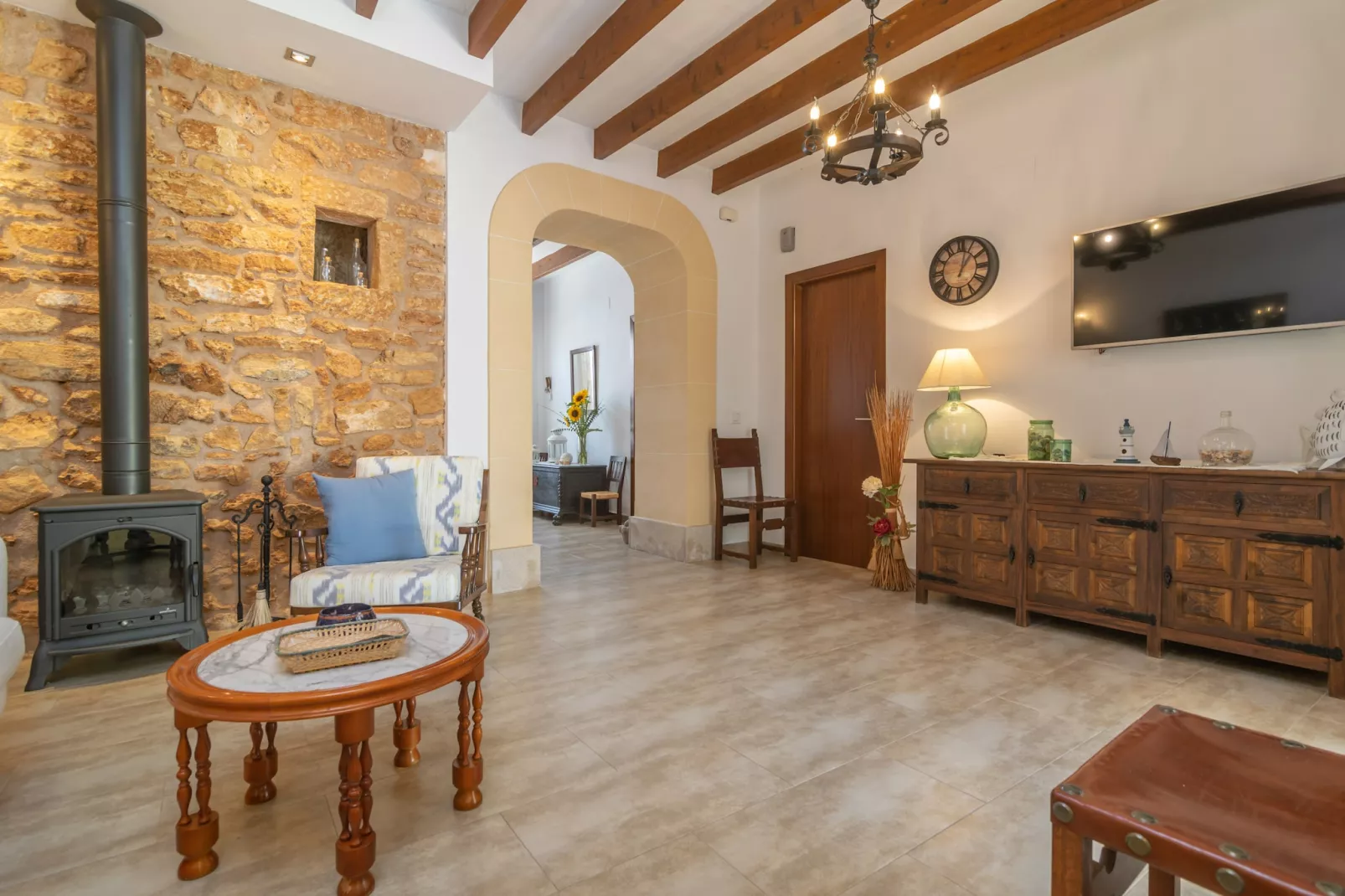 Vila Ca Shermano-Living room