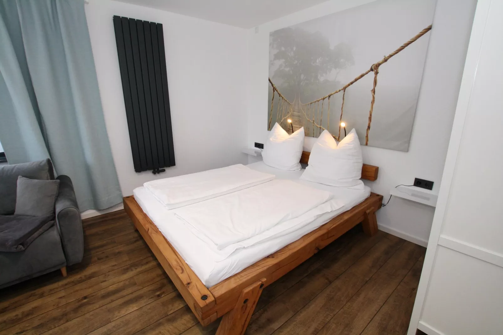 Ferienhaus mit Wasserblick 2 Pers-Bedroom