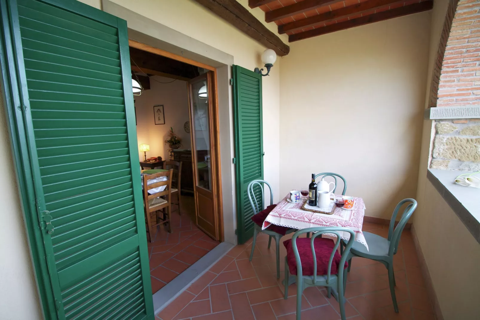 Il Castagno-Terrace balcony
