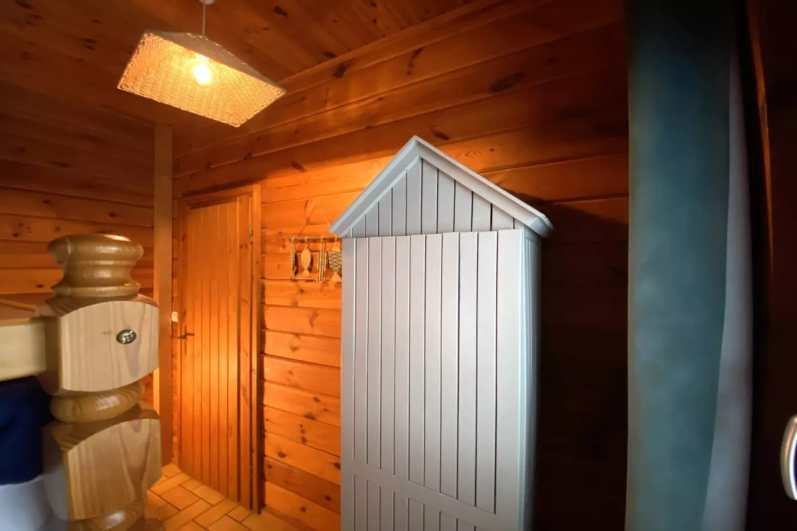 LE FISHING LODGE Chalet en bois avec Bain Nordique-Schlafzimmer