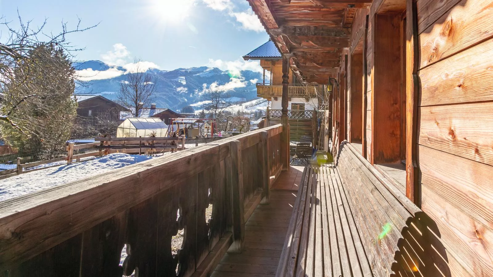 Huberhof-Aussicht Winter