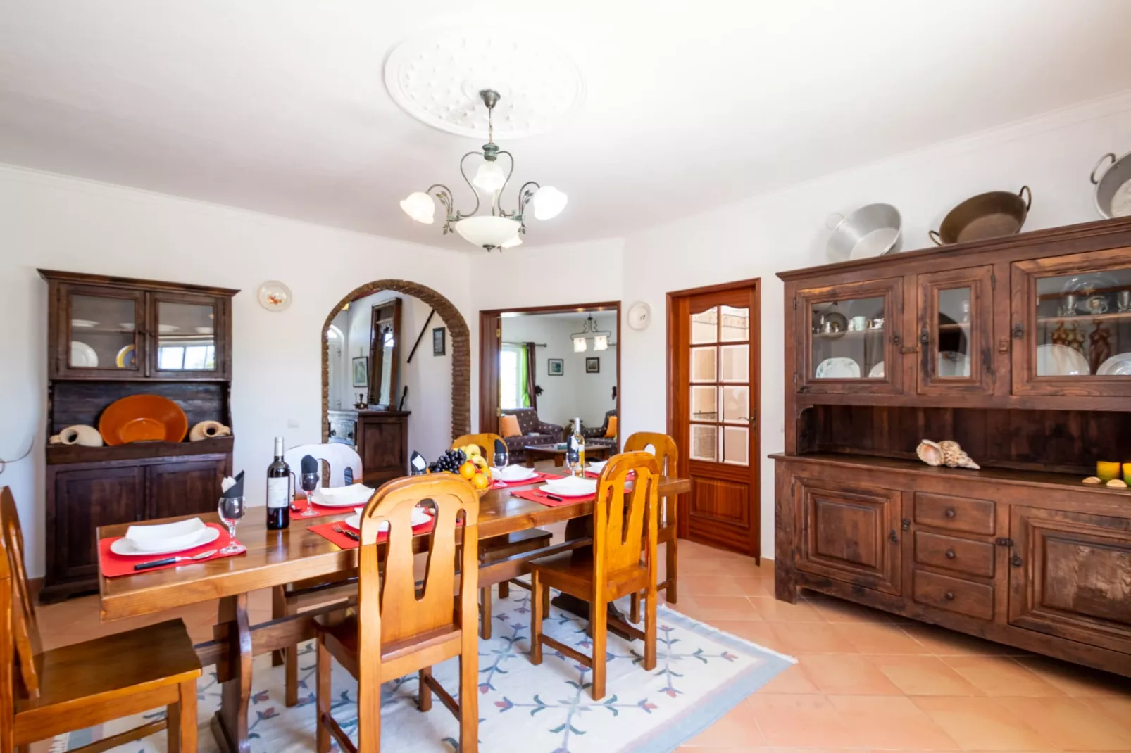 Villa Muriwai-Salle à manger