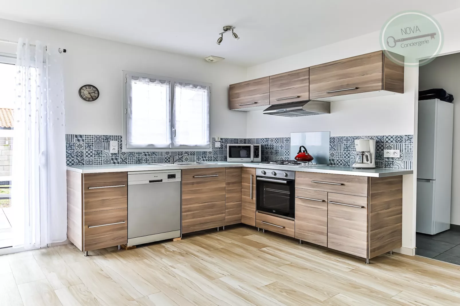 Au Logis de la Treille-Kitchen