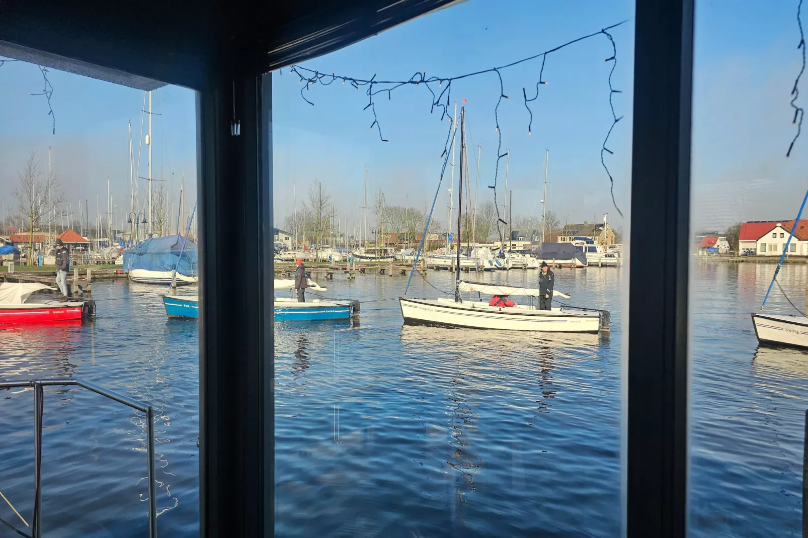 Waterlodges Heeg 1-Aussicht Sommer