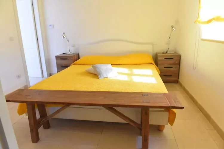 Villa Trulli dell'amore mit beheiztem Pool in Ostuni-Bedroom