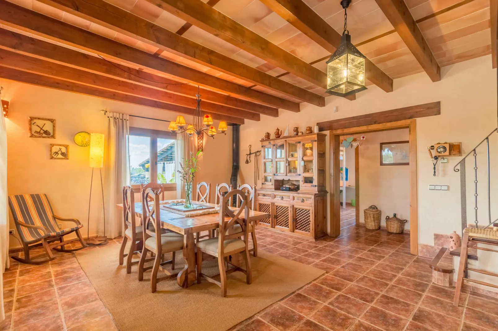 Sa Tanqueta Rustica, Finca 5StarsHome Mallorca-Dining room
