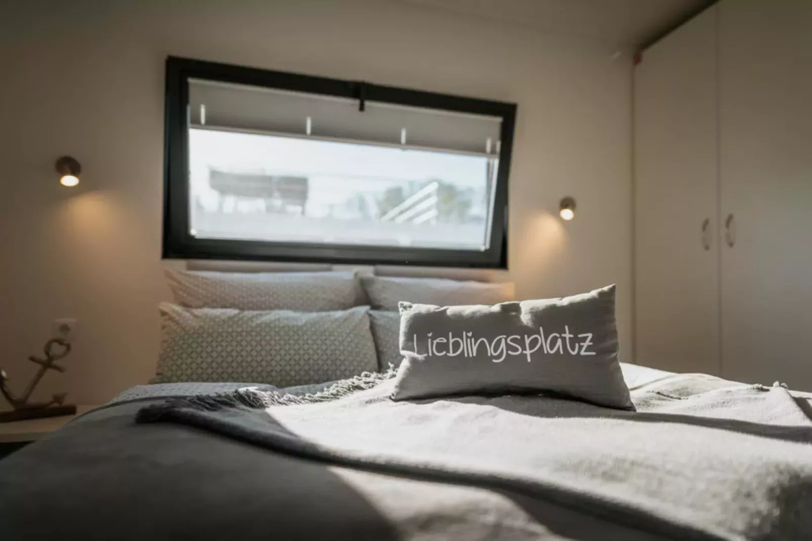 Hausboot in Zehdenick-Bedroom