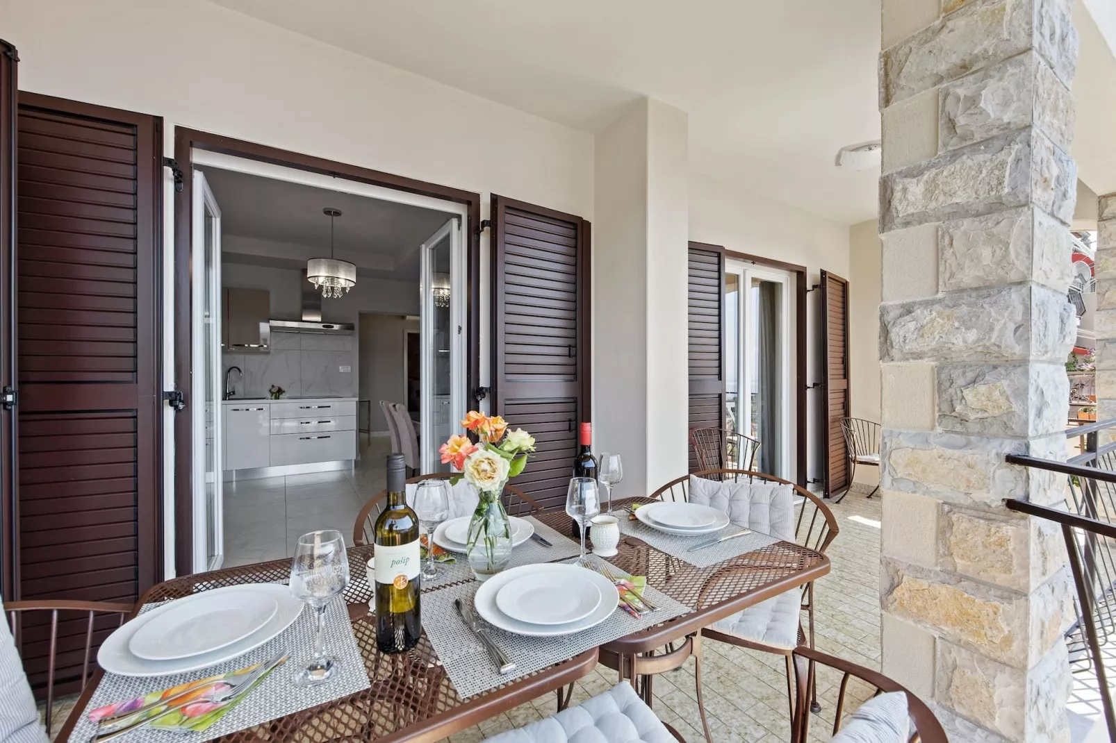 Lady M Gold - Balcony and Sea View-Terrace balcony