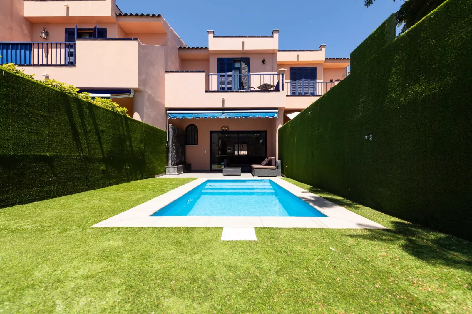 Meloneras private pool-Terrasse