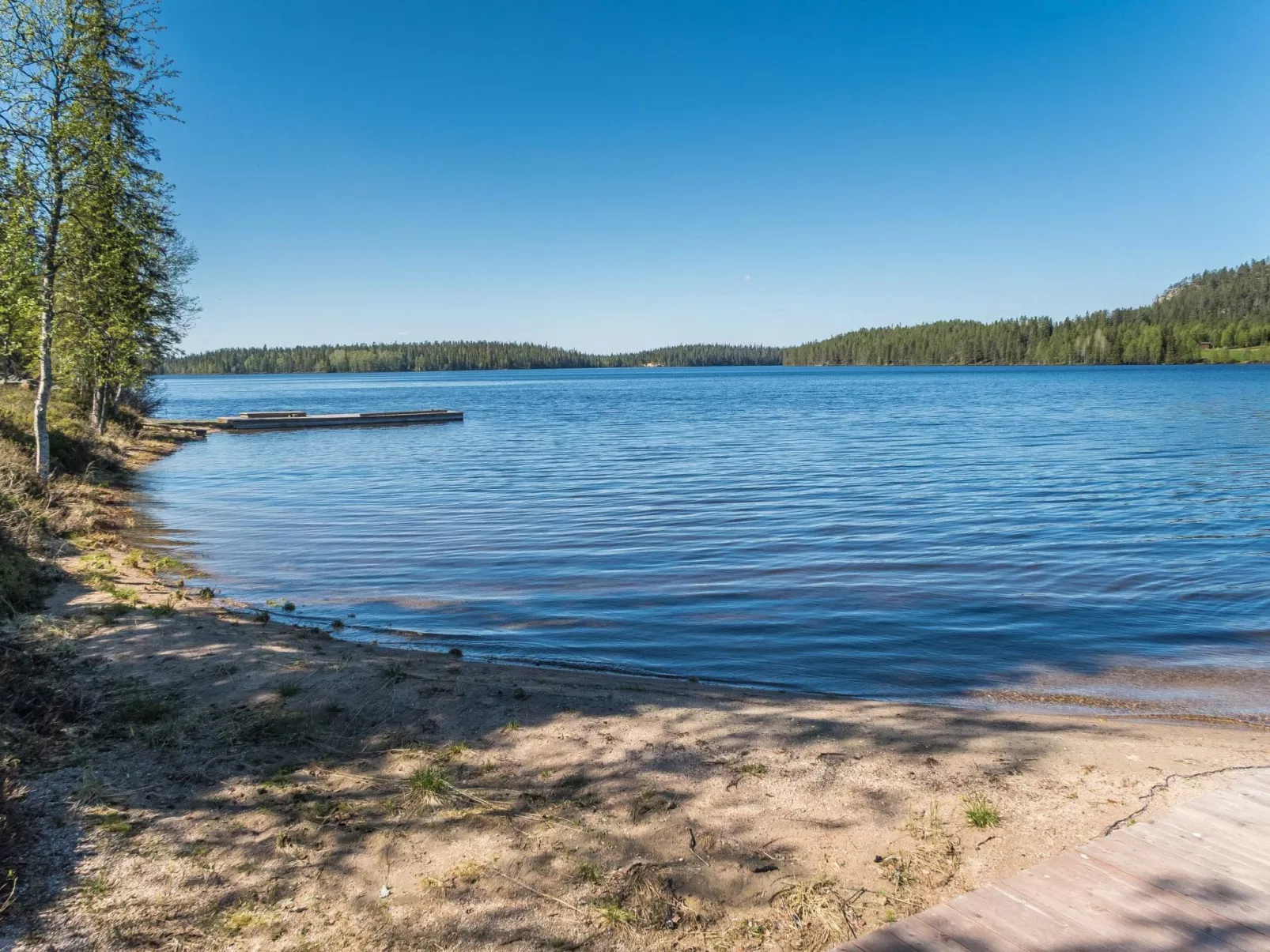 Holy lake rantasauna-Draußen