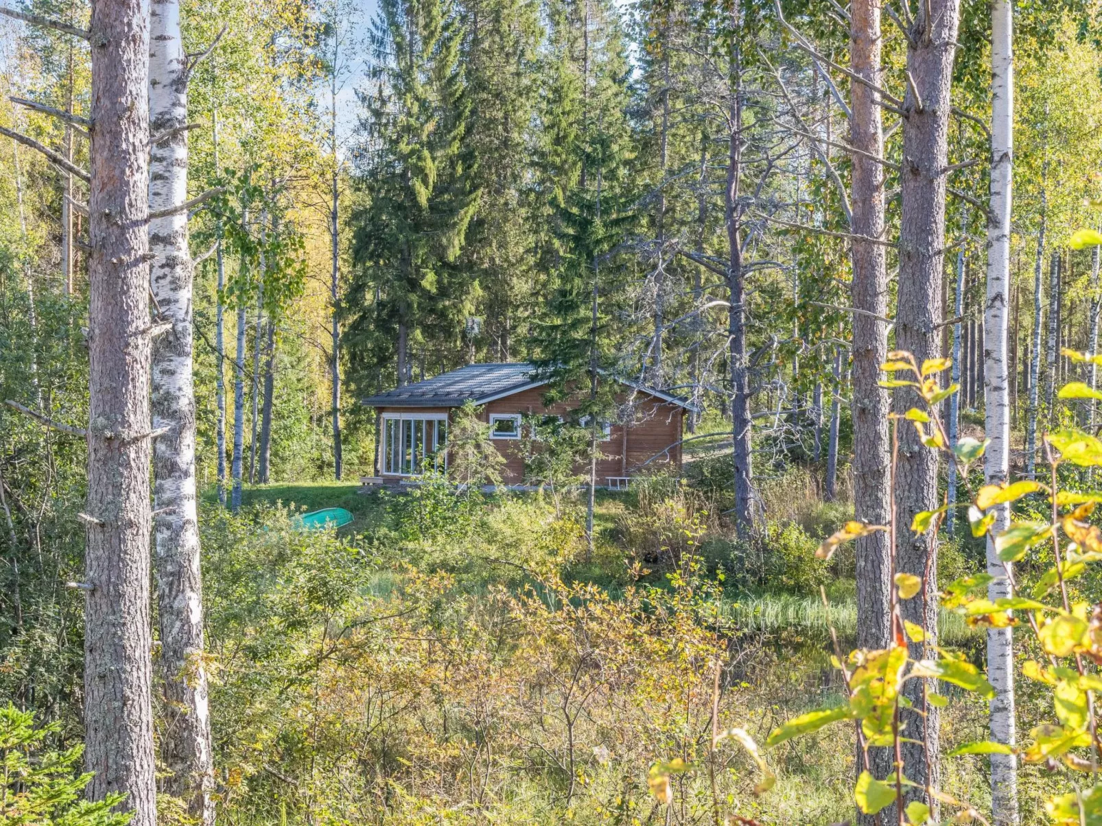 Koskisaari, vaikon loma 2-Draußen