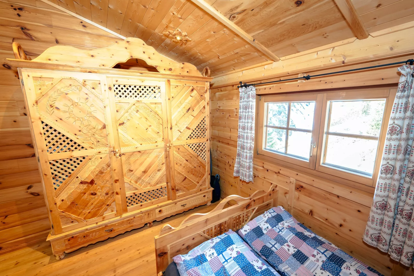 Edelweisshütte-Schlafzimmer