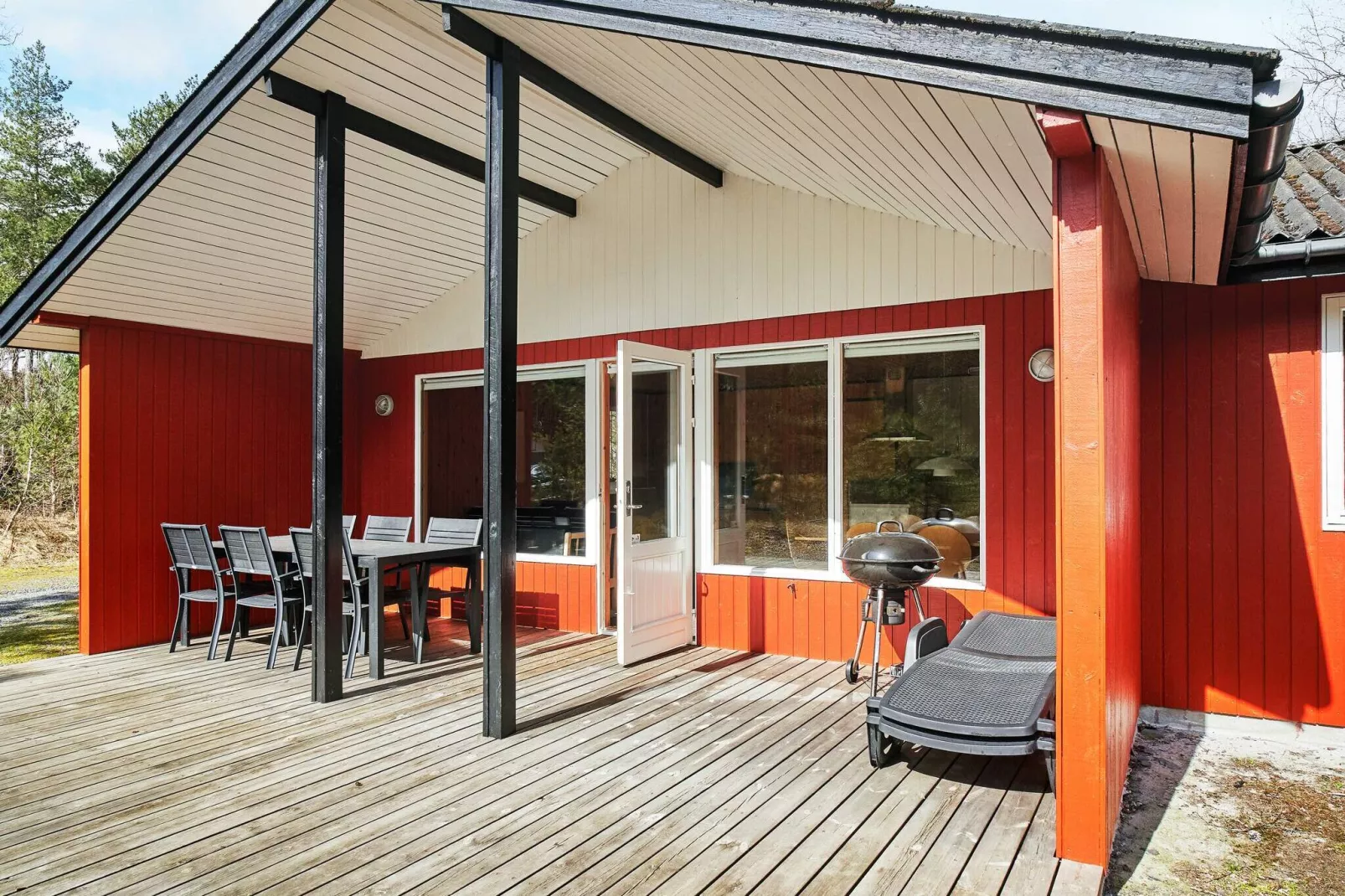 6 Personen Ferienhaus in Aakirkeby-Aussicht