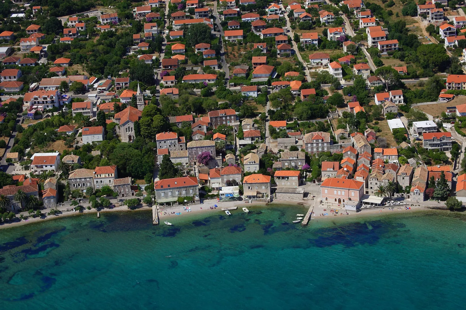 Apartments Marković Orebić- One Bedroom Apartment with Terrace and Sea View (A3)-View