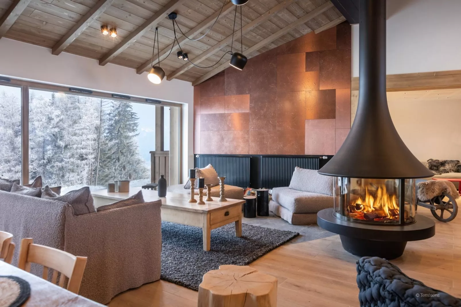 PLAGNE MONTALBERT Le Snoroc- A48P-Living room