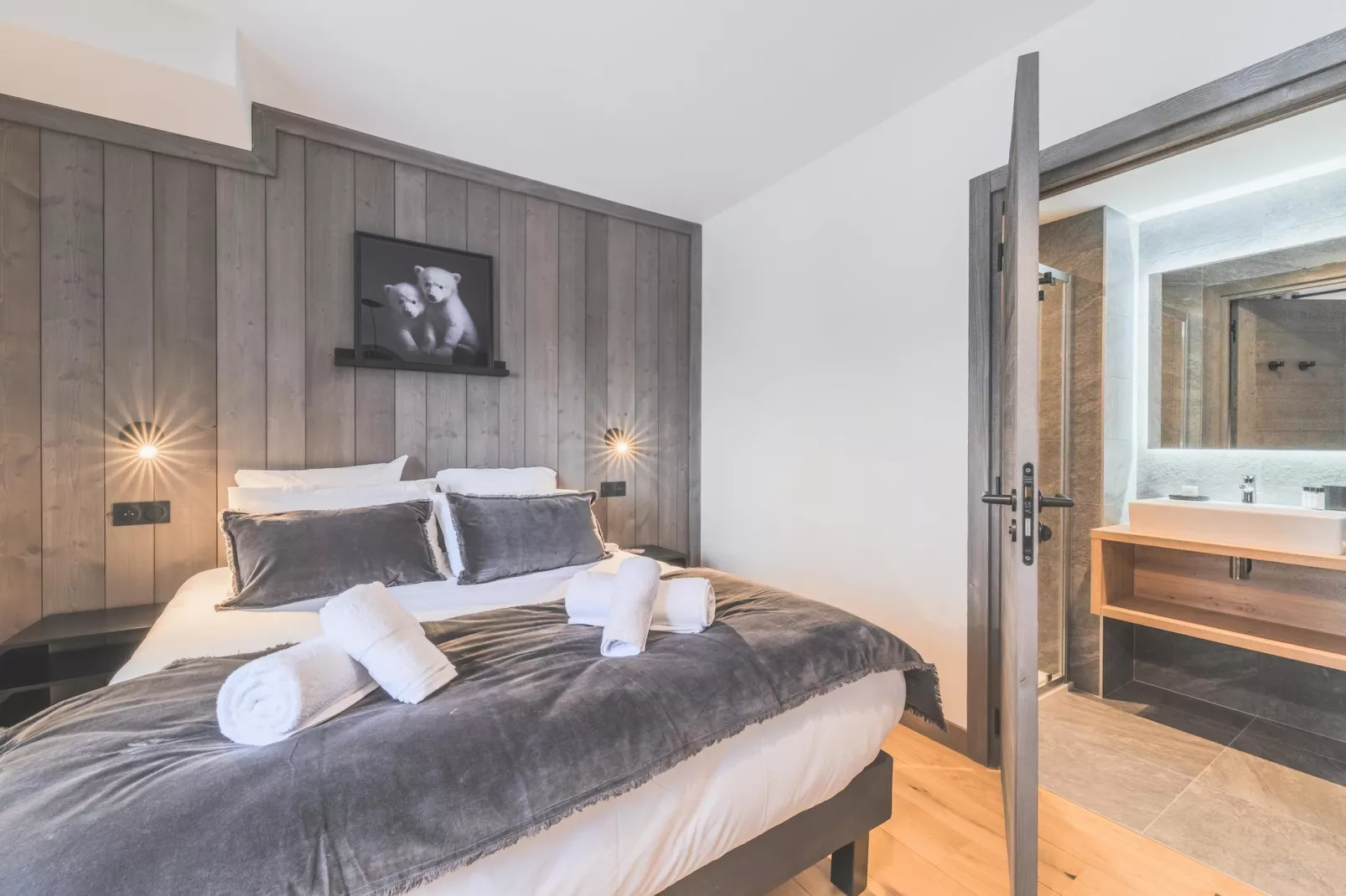 Résidence PLAN PEISEY Le Quartz -A36S-Bedroom