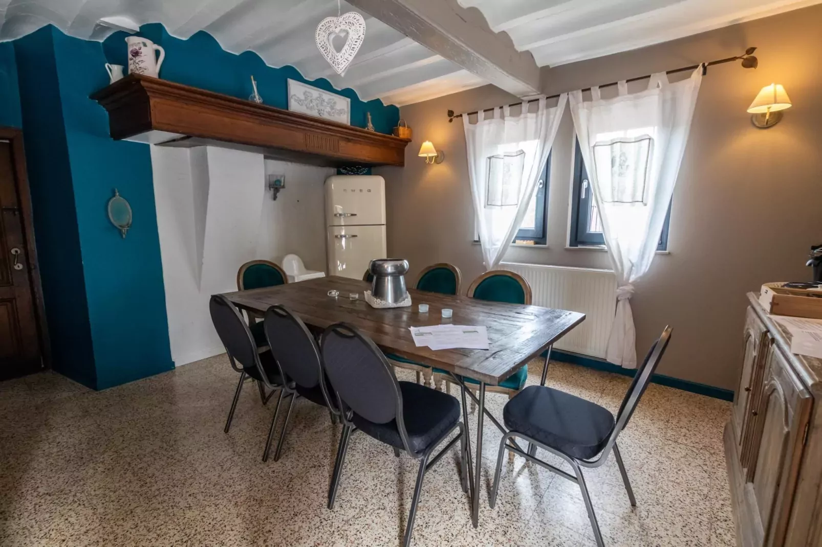 Appartement Ferme Simon-Dining room