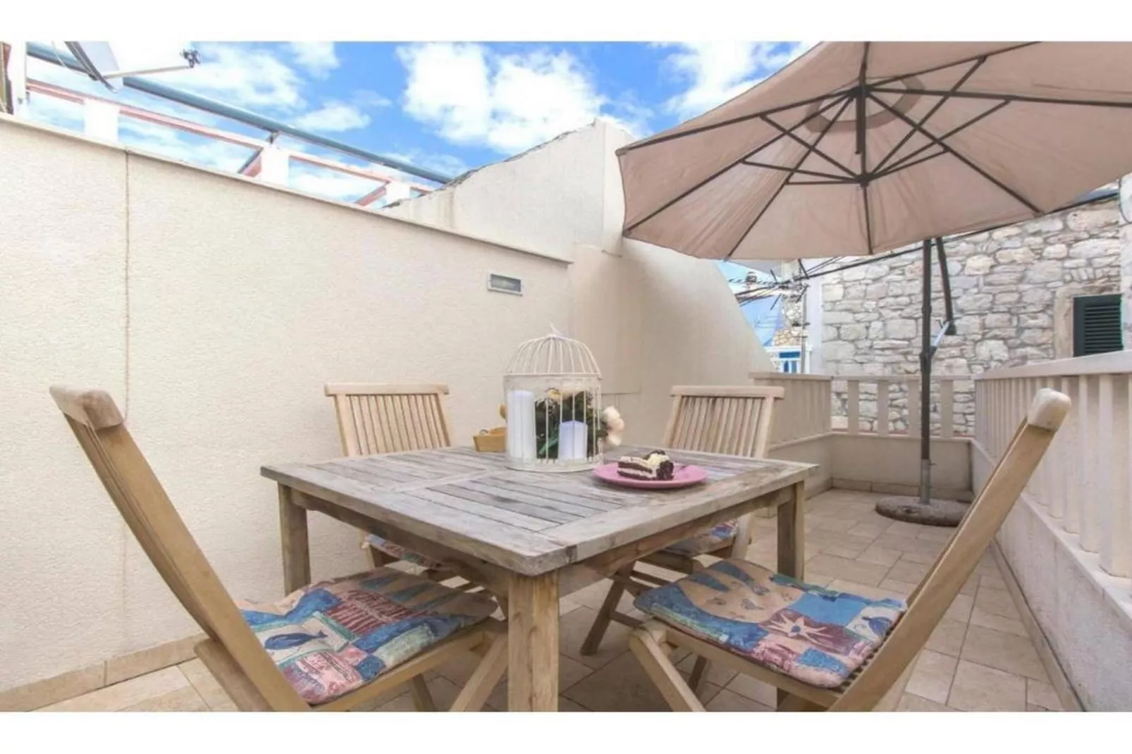 Apartment Primosten Center-Balcon-terrasse