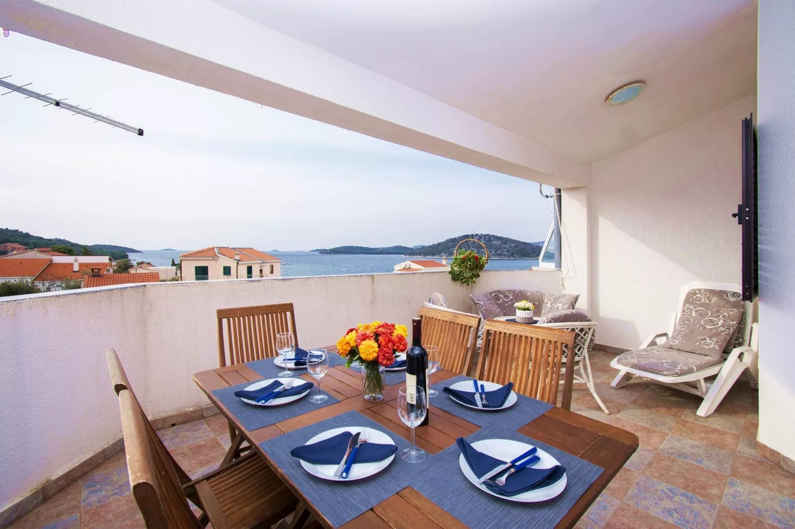 Apartment Meri - two bedroom apartment-Terrace balcony