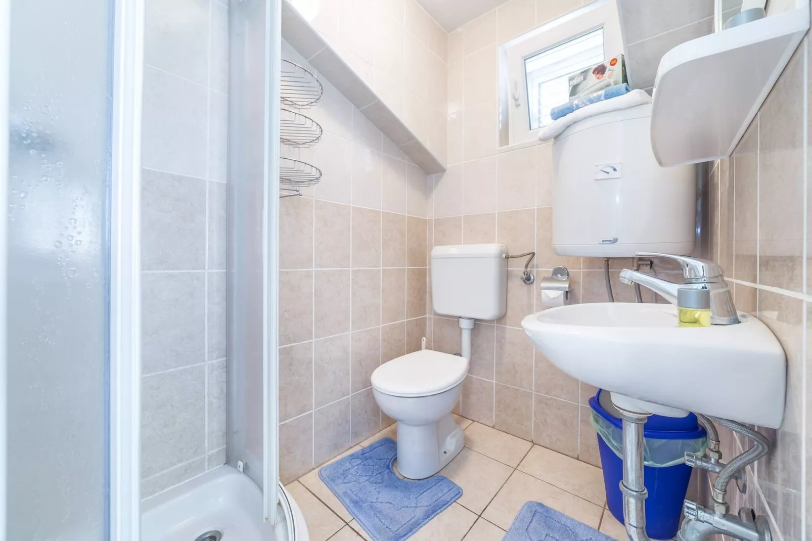 Apartments Nikol - one bedroom apartment A5-Badezimmer