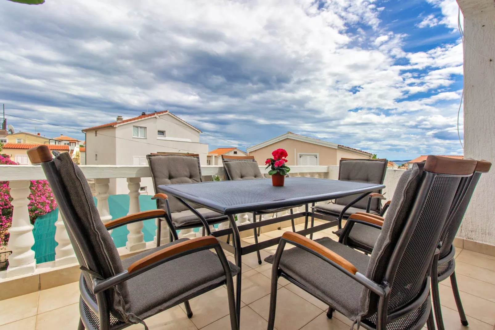 Apartments Alaga - A1-Terrace balcony