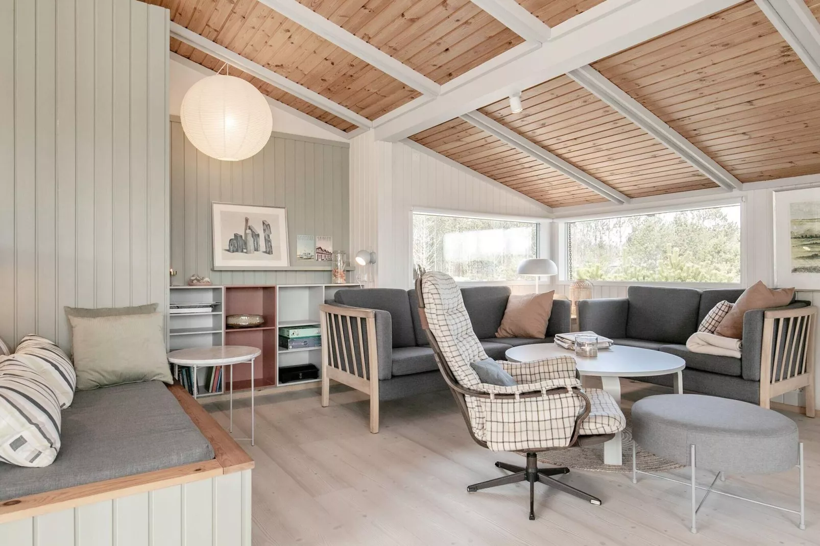 Maison de vacances pour 6 a Ålbæk-By Traum