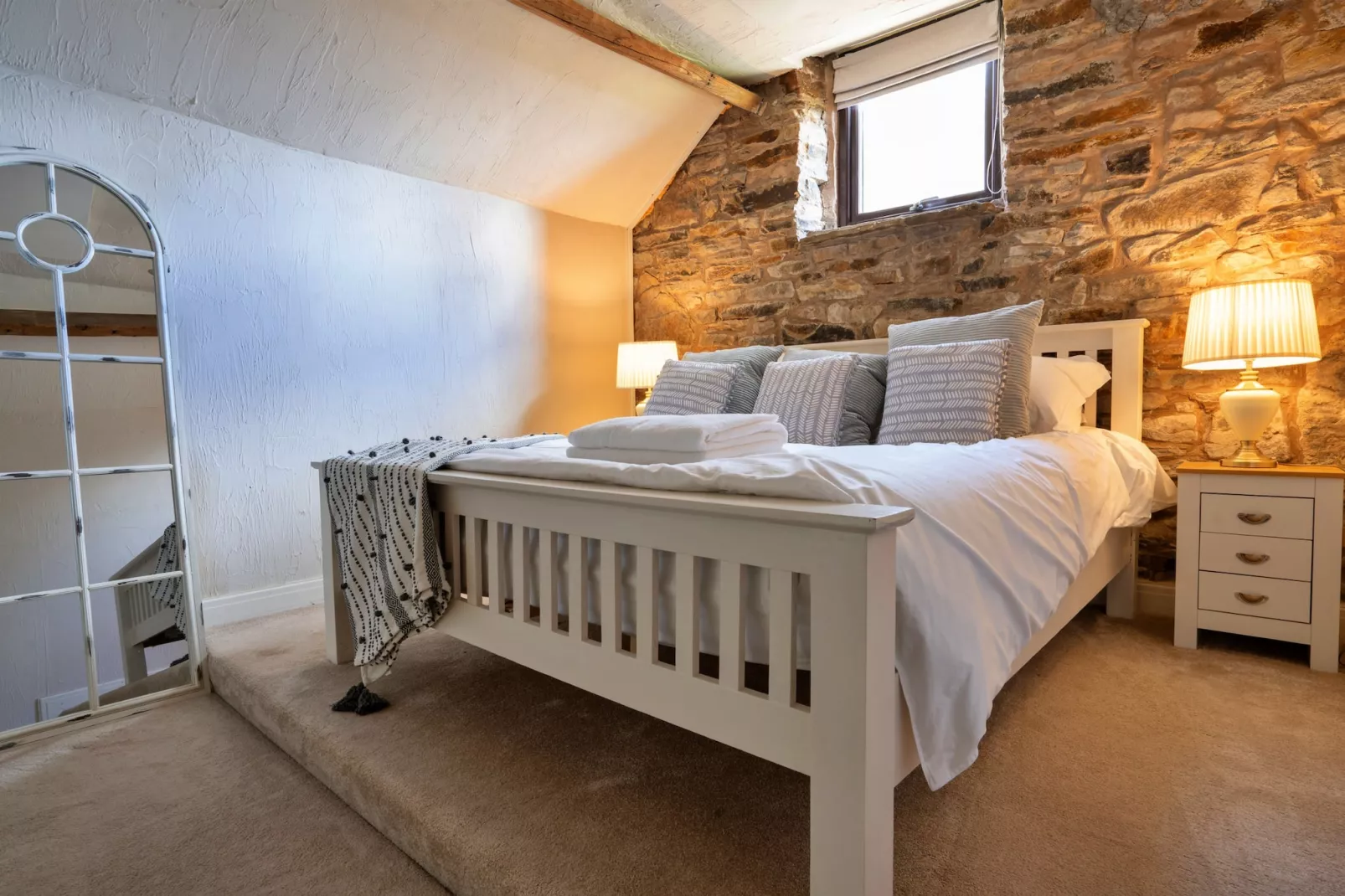 Middle Barn at Blackclough Farm-Bedroom