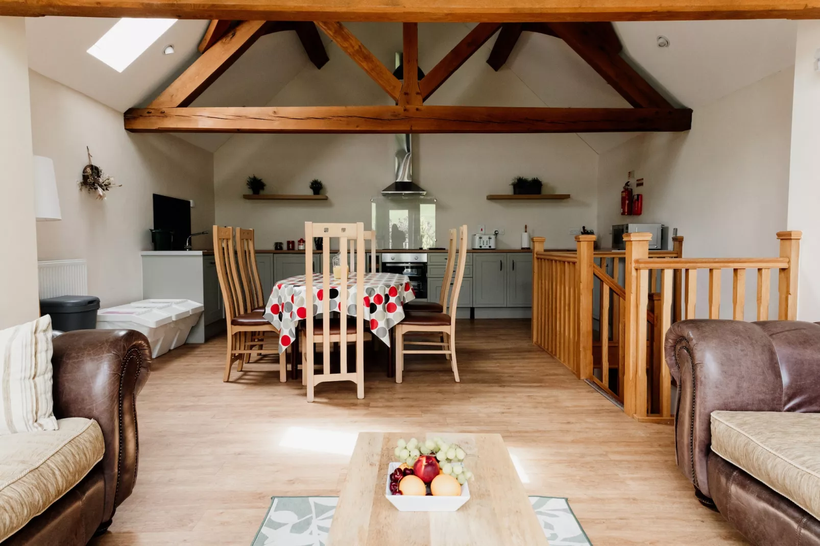 The Welsh Barn-Dining room