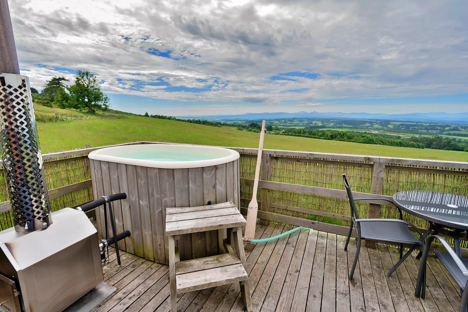 Heather Yurt-Terrassenbalkon
