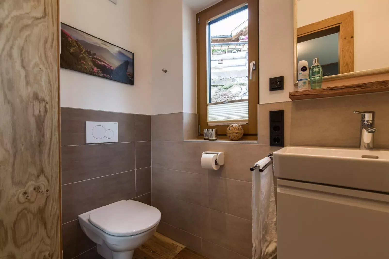 Nationalpark Chalet Weissspitze-Salle de bain
