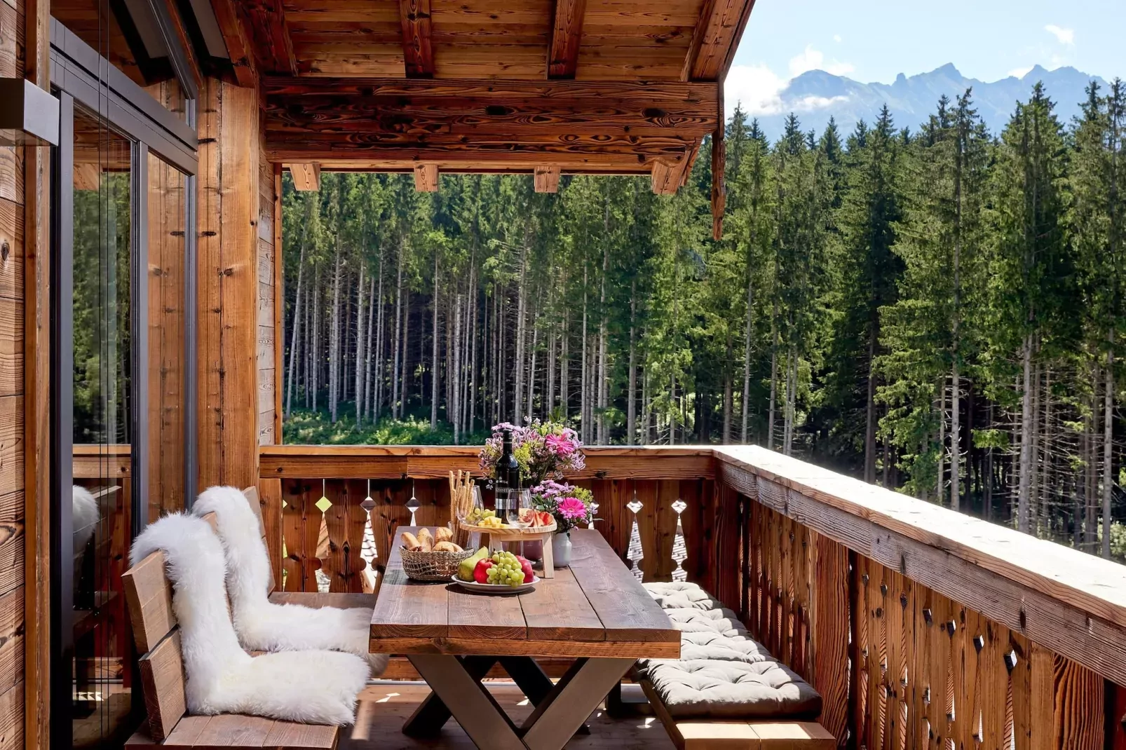 Nationalpark Chalet Gamsspitze-Balcon-terrasse