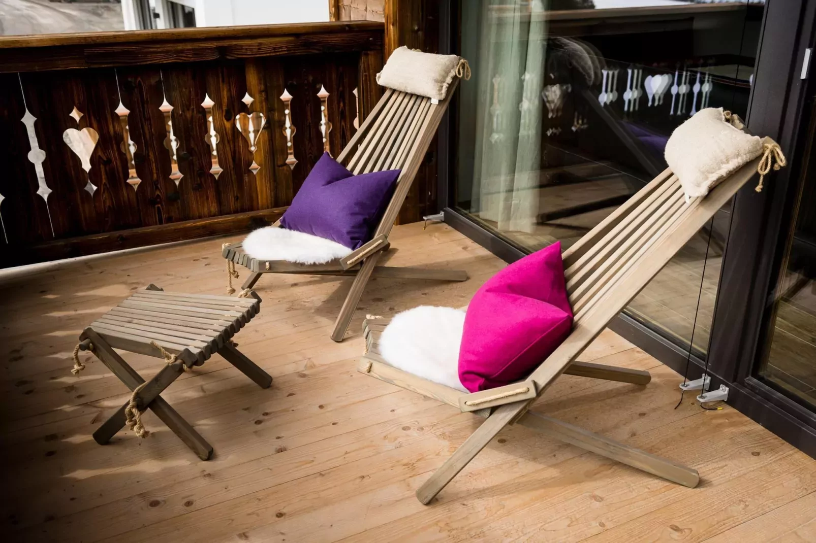 Nationalpark Chalet Blessachkopf-Balcon-terrasse