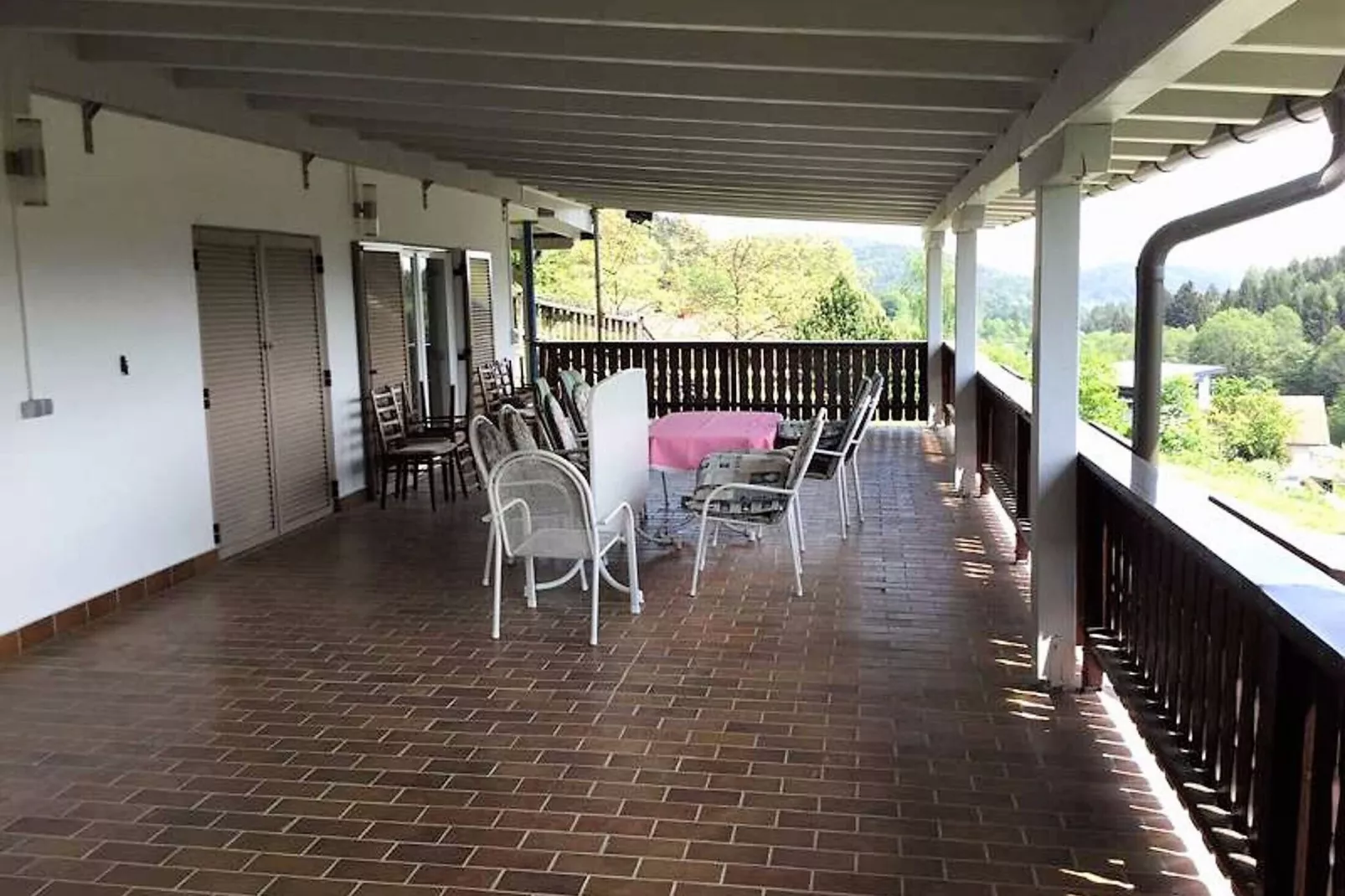 Ferienwohnung Hermann-Terrace balcony