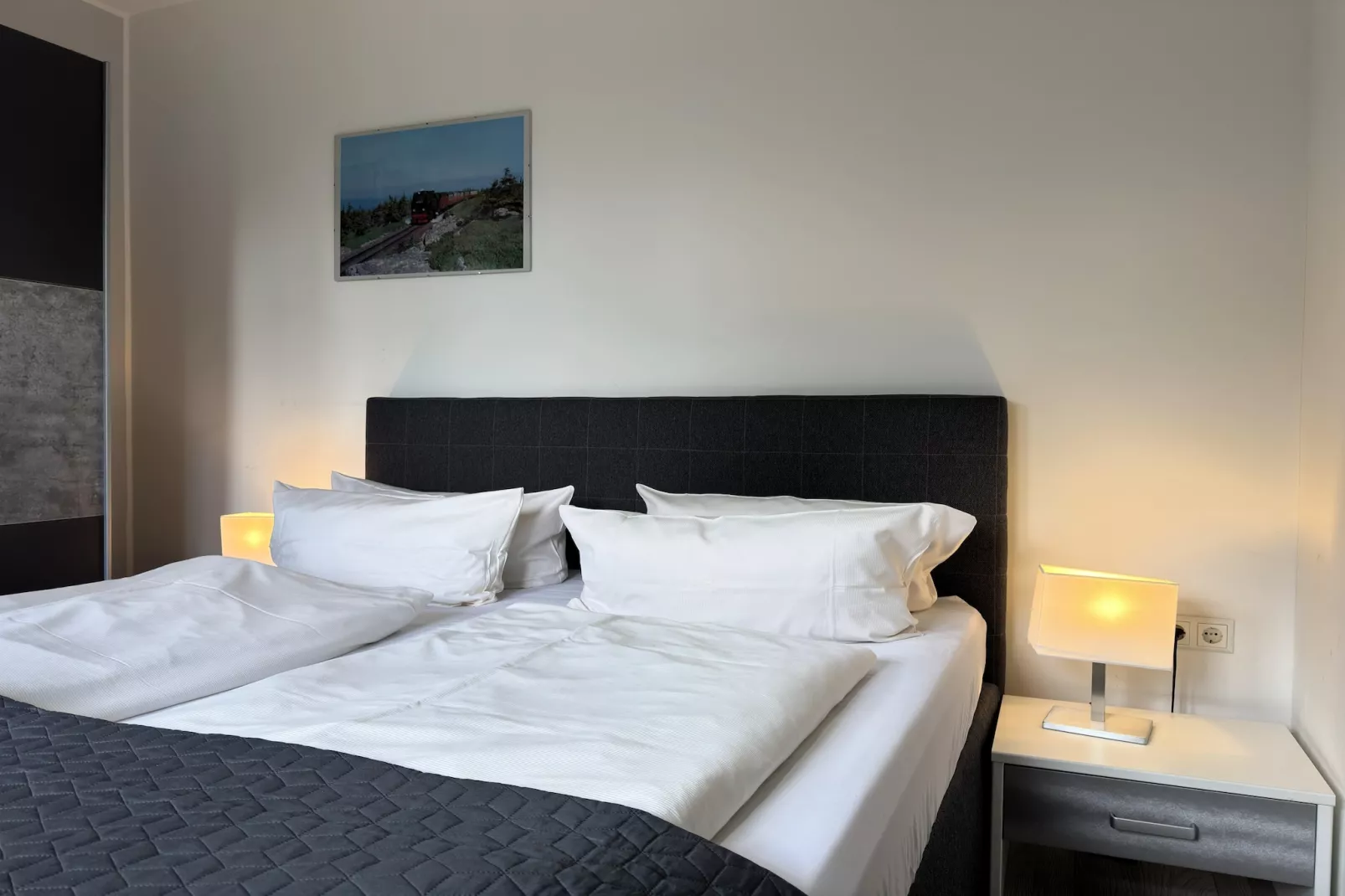 Apartment im alten Bahnhof-Bedroom