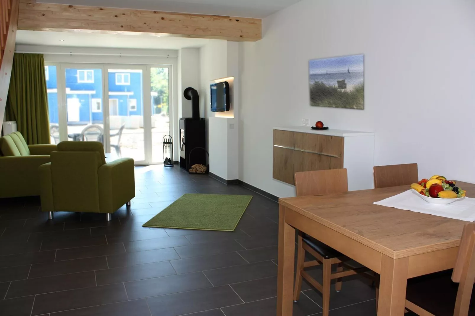 Ostseeresort Dampland-Reihenhaus Normalpreis-Salon