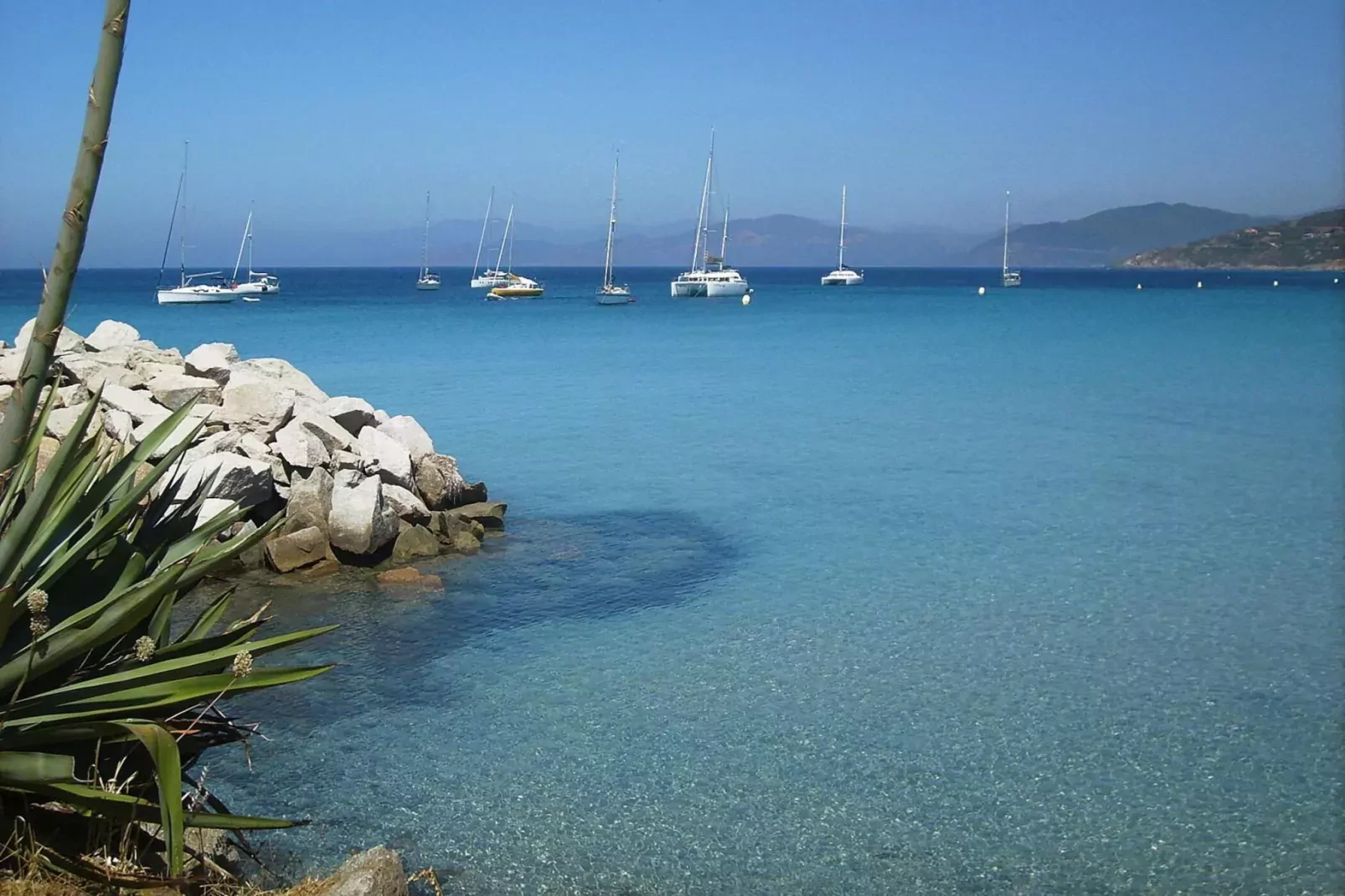 Apartments Motel Le Vieux Moulin Ile Rousse // 2pc4 -Apt 4 pers rez-de-chaussée-Areas summer 5km