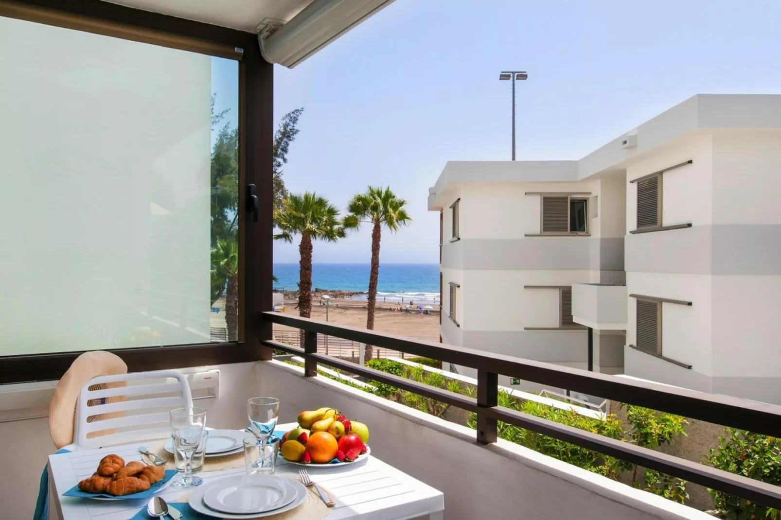 Apartamento de Playa Siesta 21 San Augustin - 2 Pax-Terrace balcony
