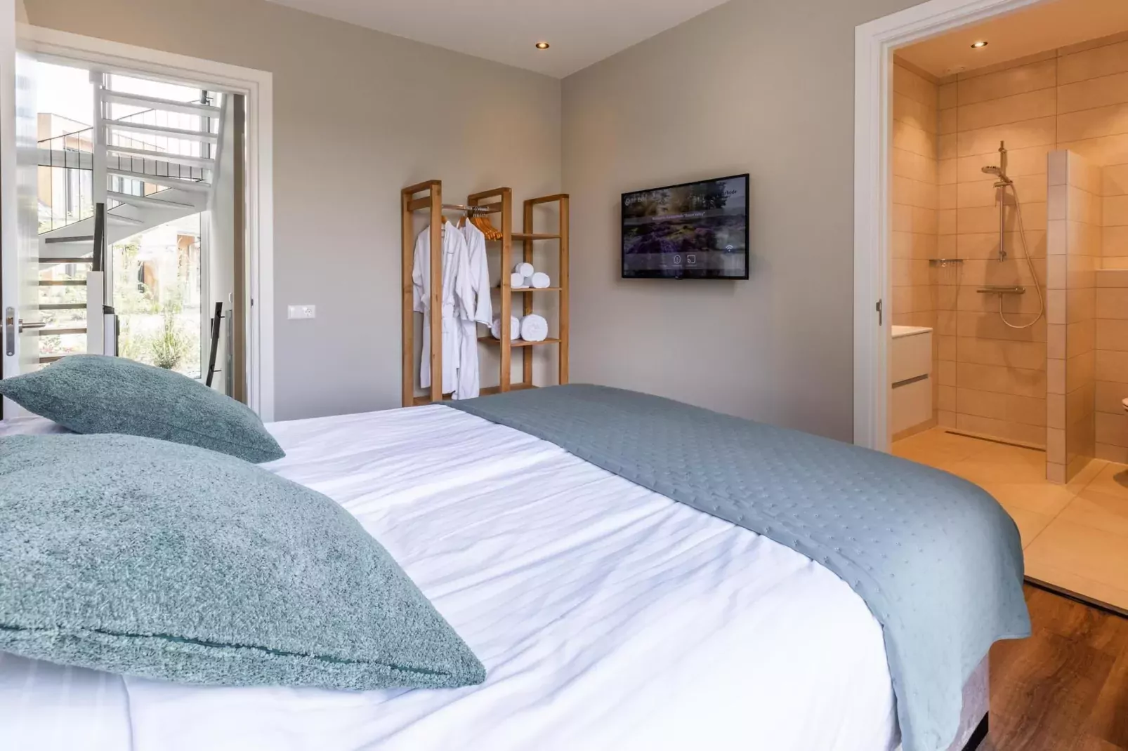 Bos Villa met Sauna  8 personen-Schlafzimmer
