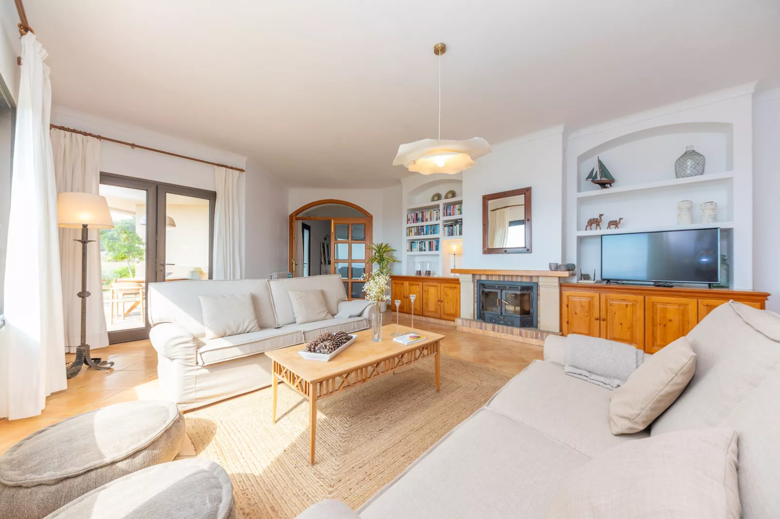 Sa Roca Blanca-Living room