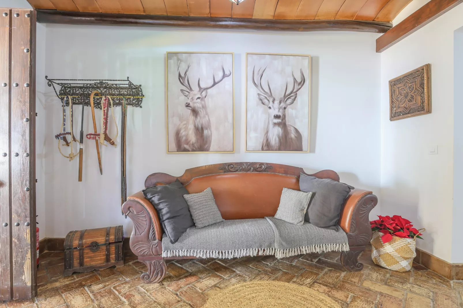 Casa Rural Los Menestrales-Living room
