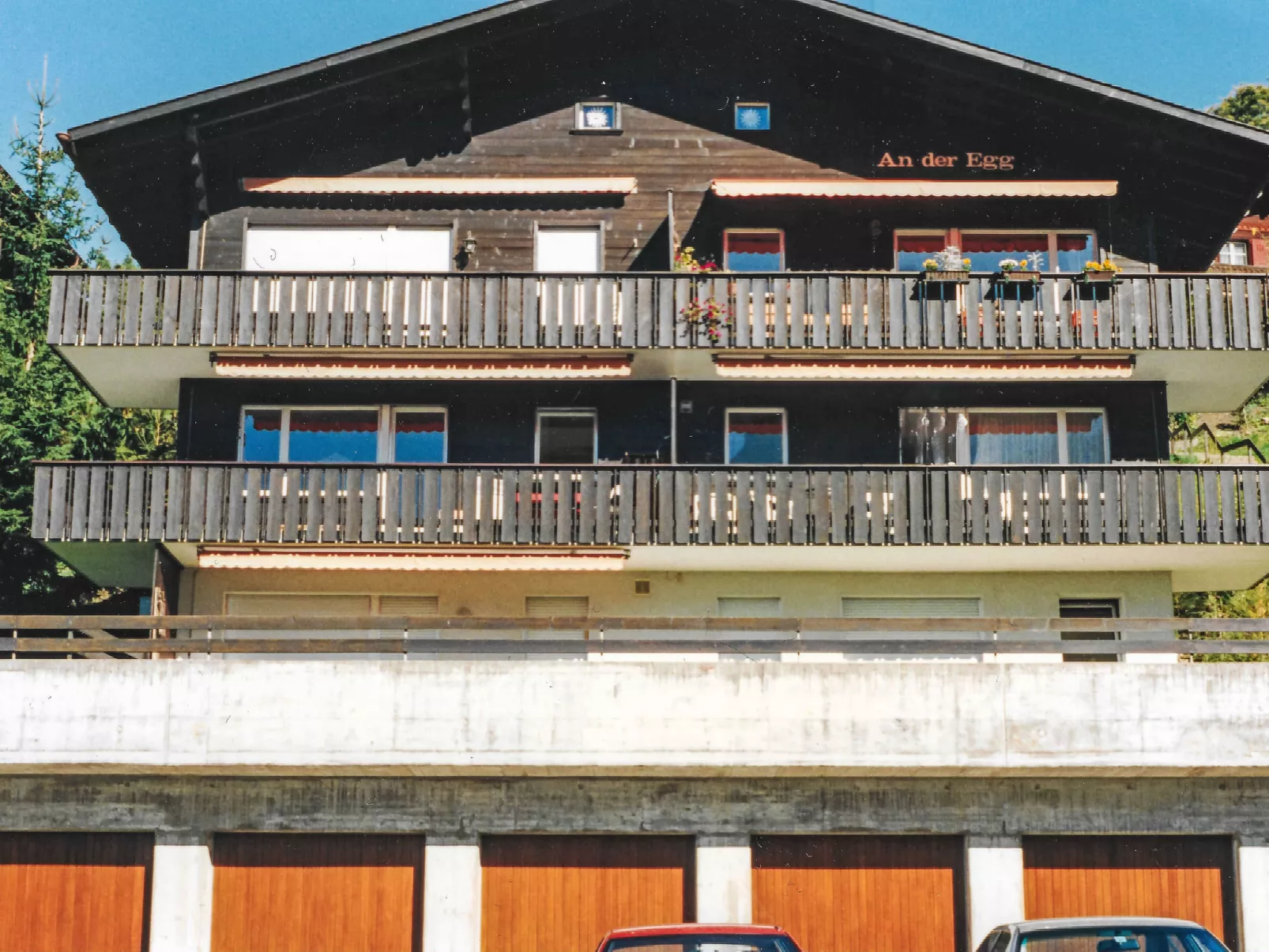 Chalet an der Egg-Draußen