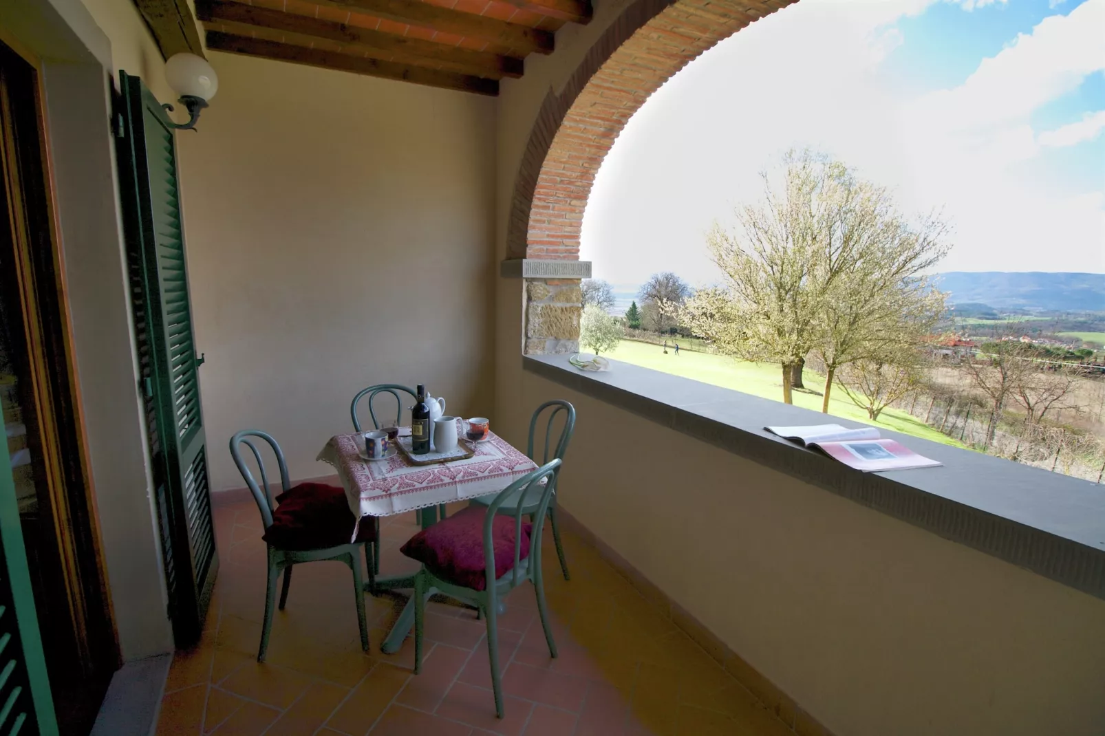 Il Castagno-Terrace balcony