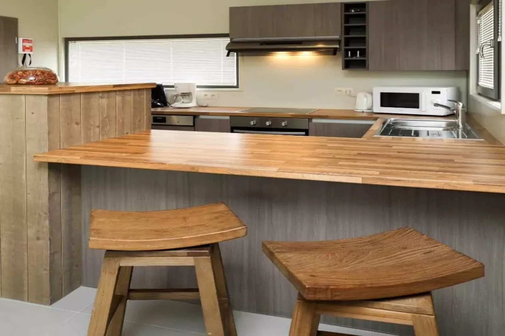 8 persons - 3 rooms 115m² Without sauna-Cuisine