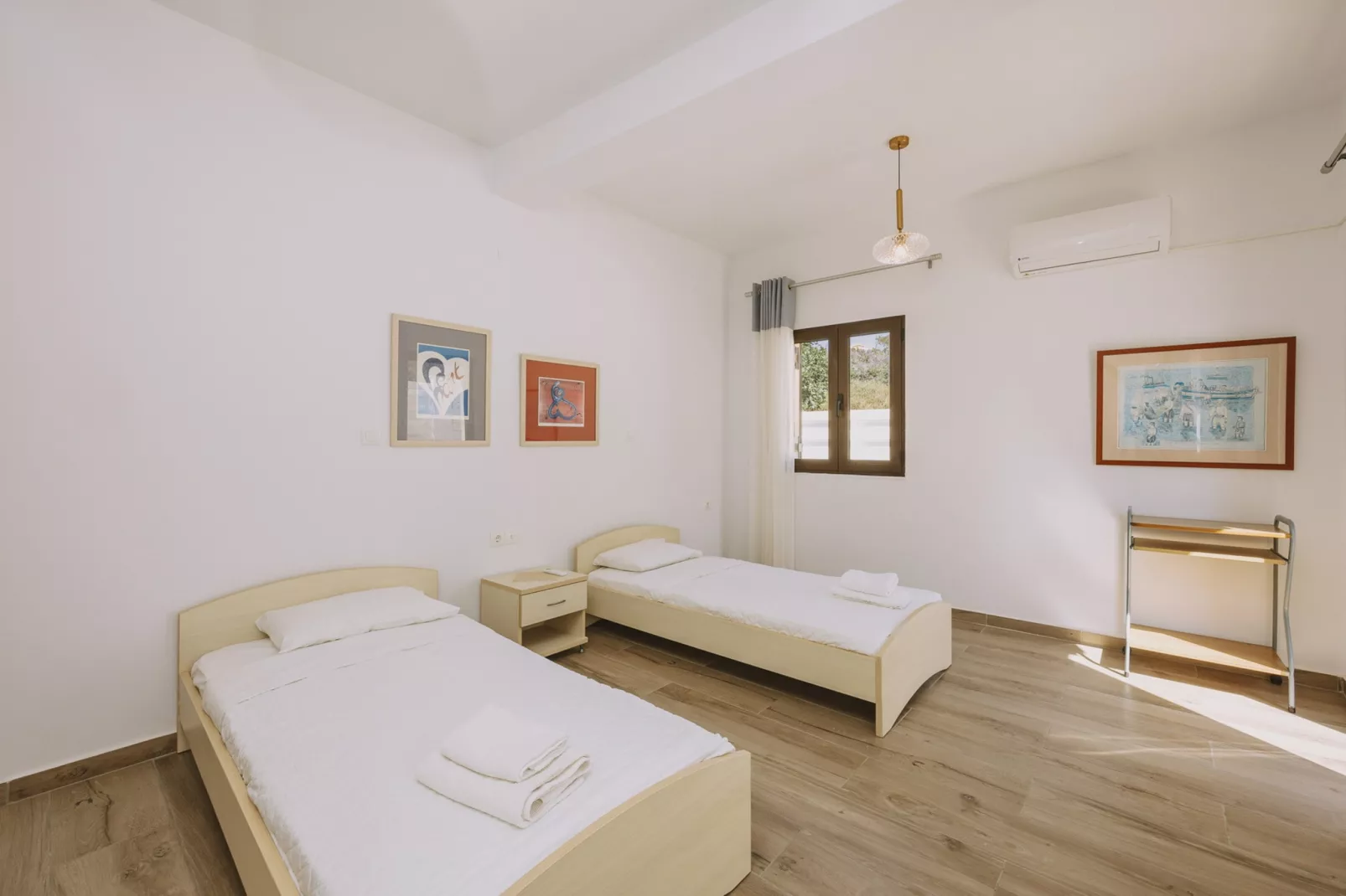 Villa Panormo Crete-Bedroom