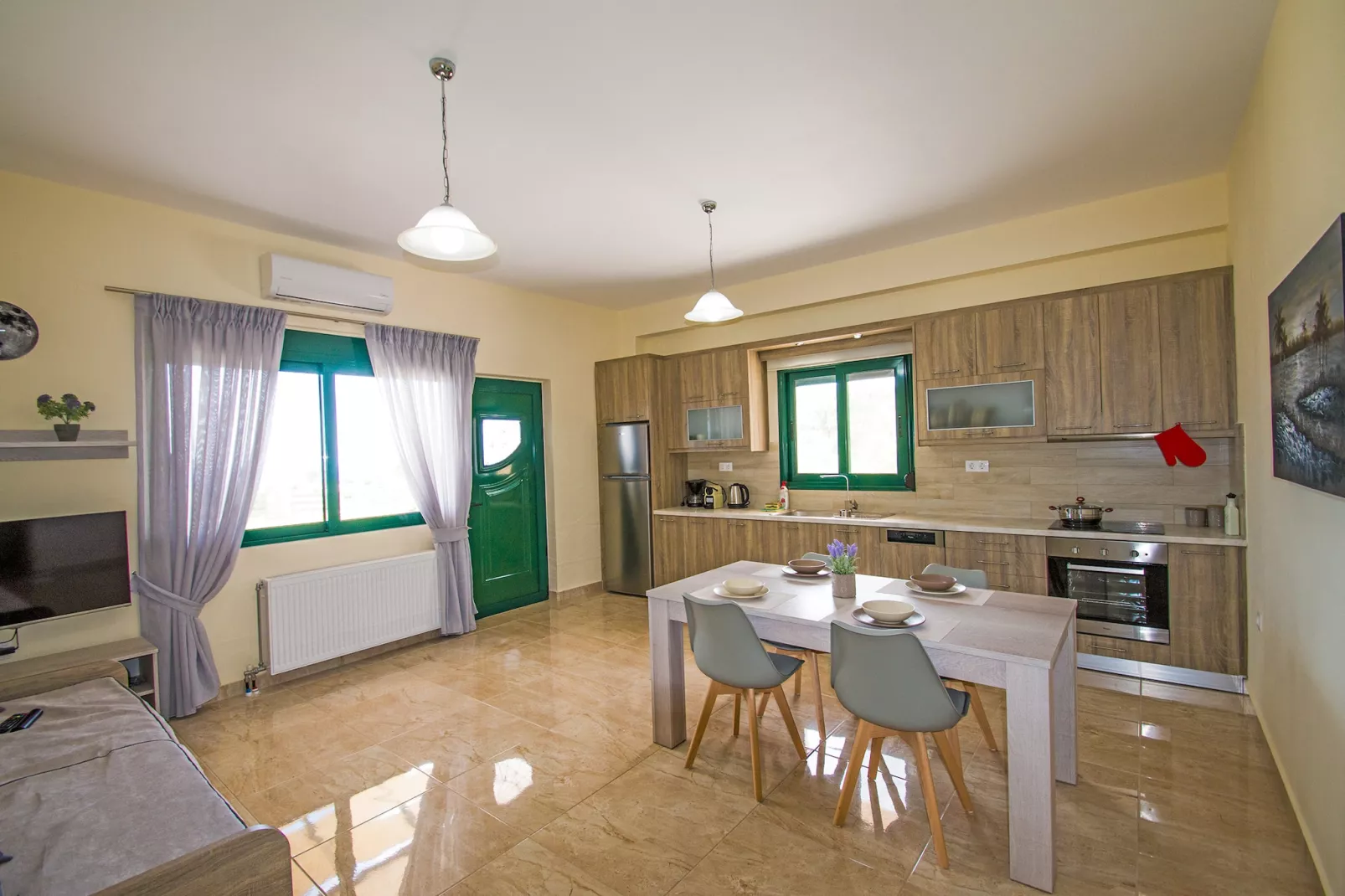 Souda Bay Loggia-Salle à manger