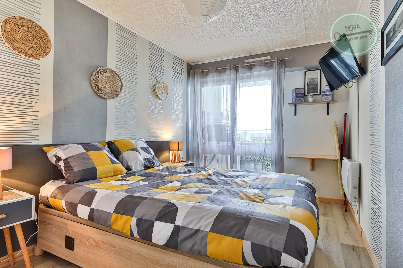 Nid douillet Le Grand Large 2 – Appartement 204-Bedroom