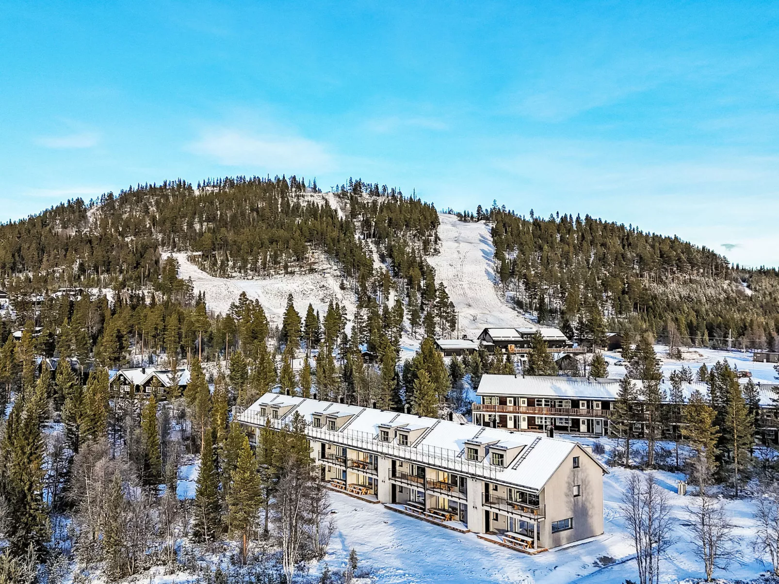 Tännäskröket Renstråket-Draußen
